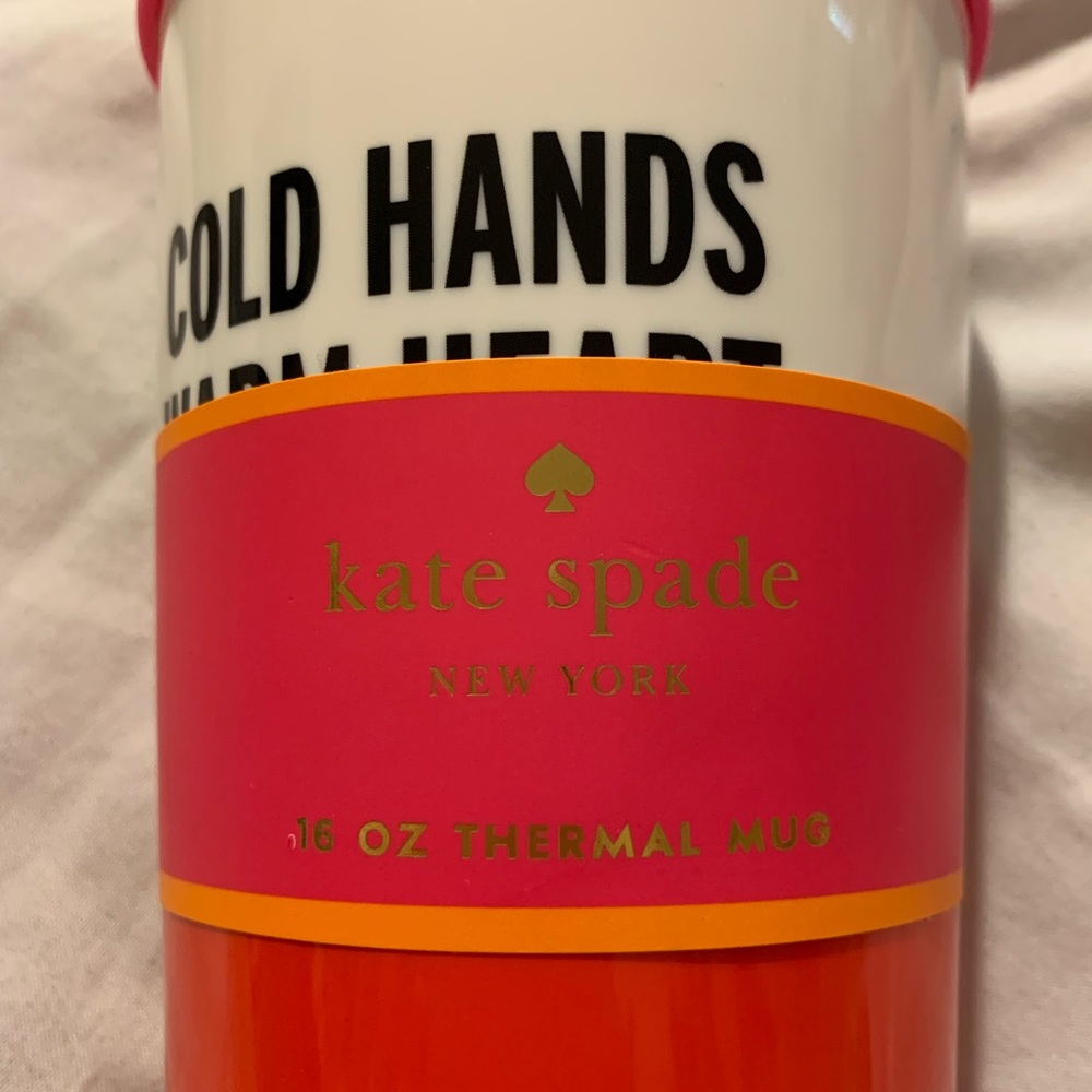 KATE SPADE thermal mug 16 oz